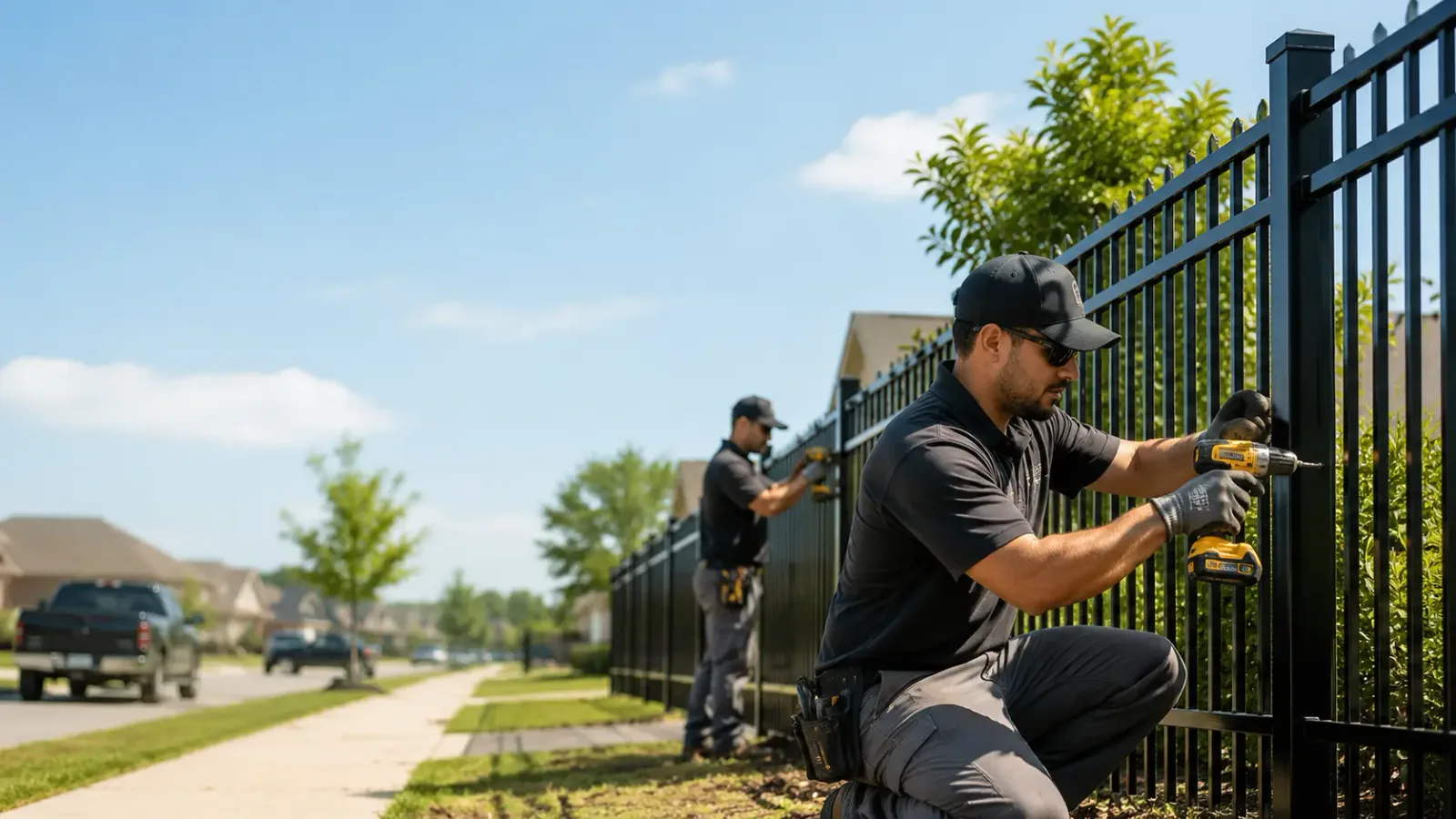 Metal Fence Installation in Rockaway Park, NY